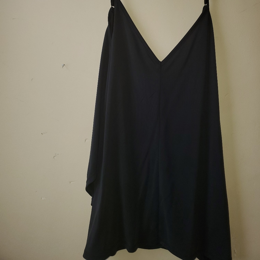 Low open back BKE Red tank
